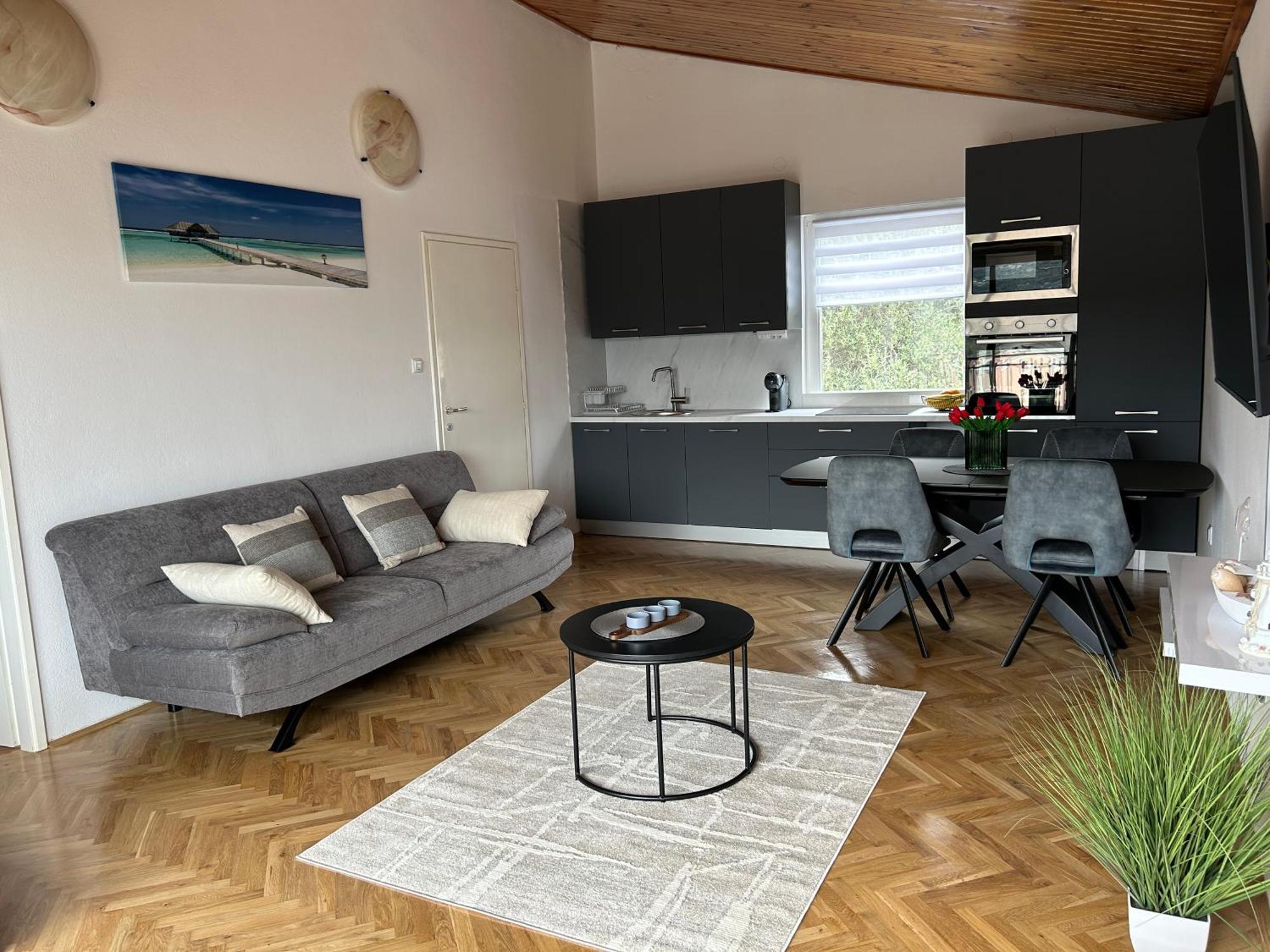 Apartment Golubica 2 Marina Bagian luar foto