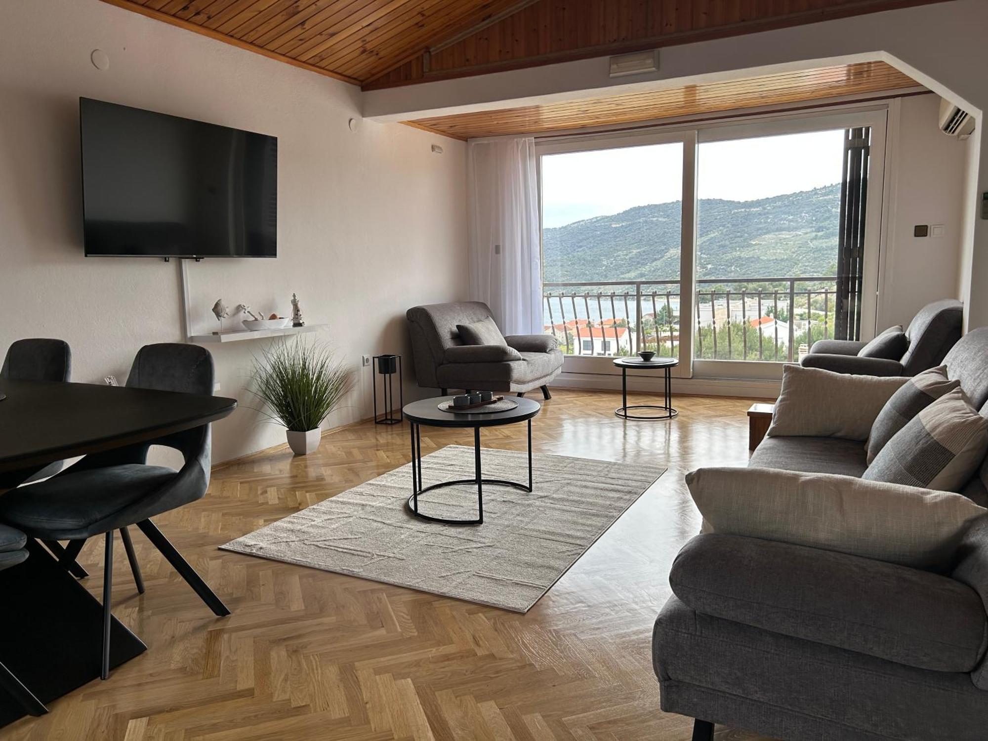 Apartment Golubica 2 Marina Bagian luar foto